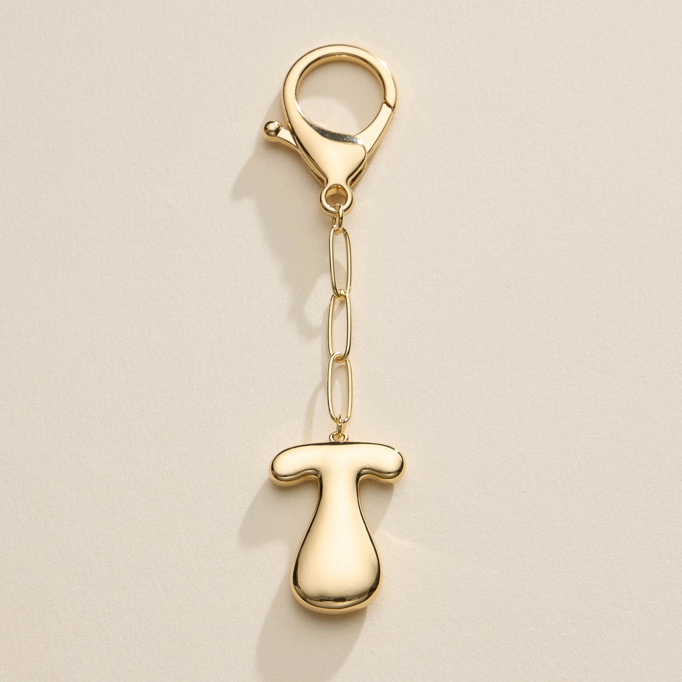 Bubble Letter Keychain