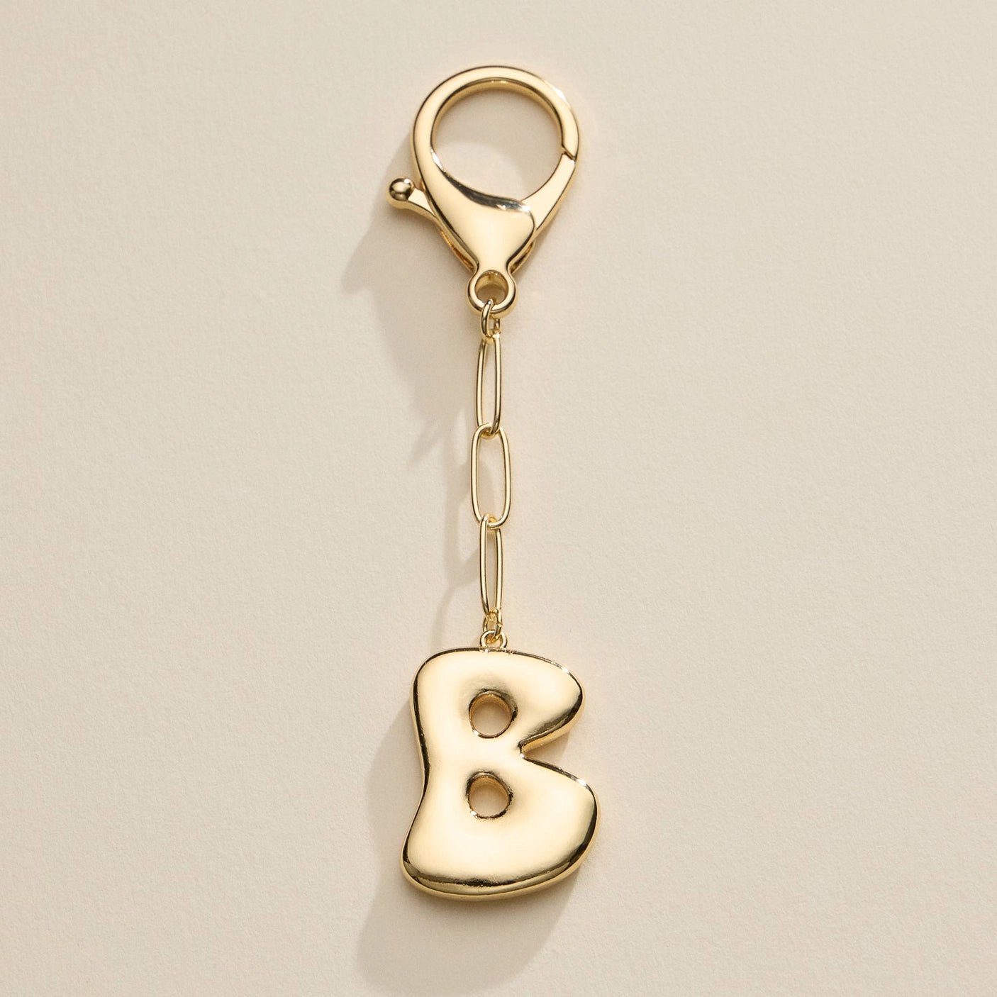 Bubble Letter Keychain