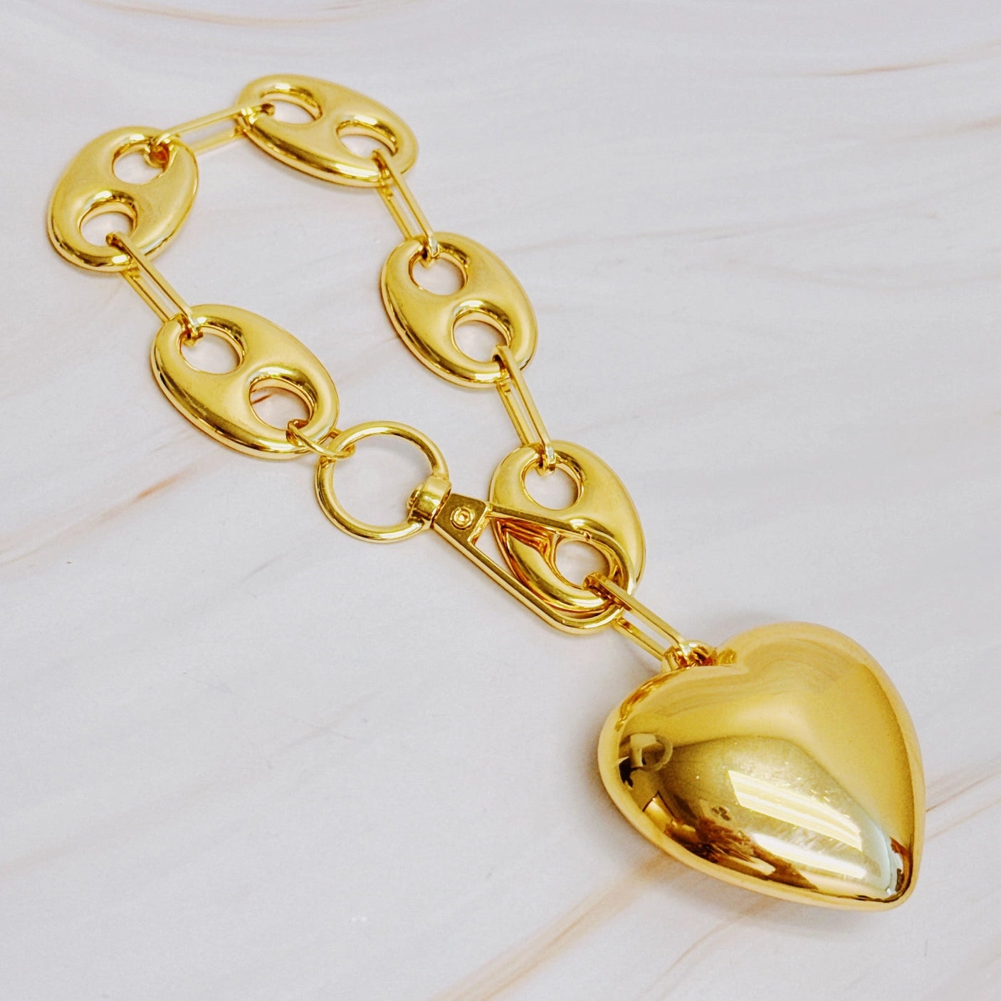 The Heartlink Bag Charm