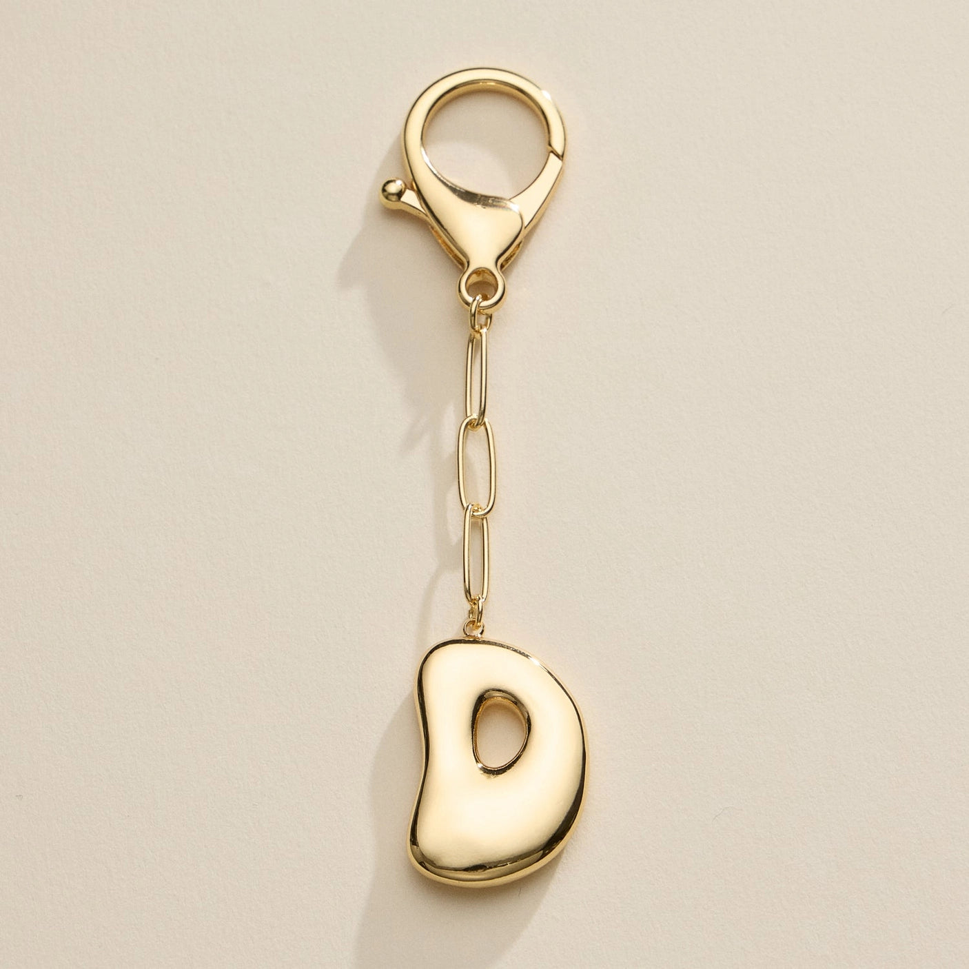 Bubble Letter Keychain